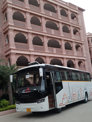 41 seat luxury buses on rent in ahmedabad