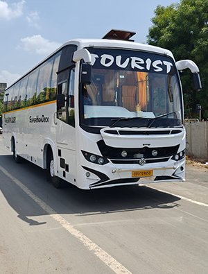  49 seater bus rent in Ahmedabad